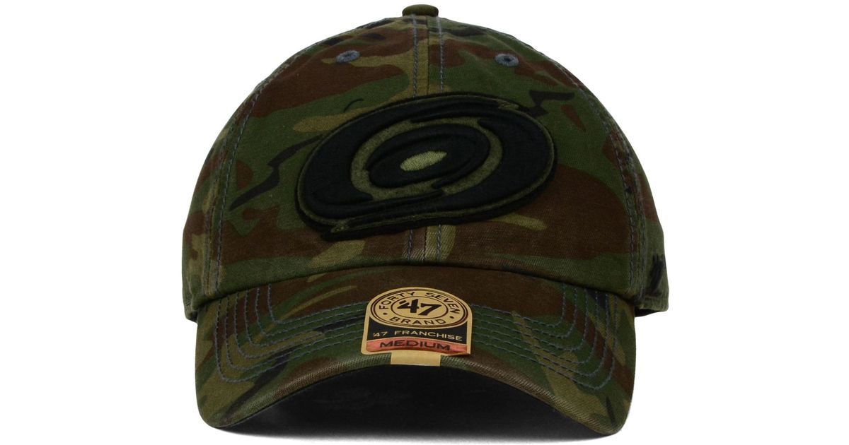 carolina hurricanes 47 brand hat