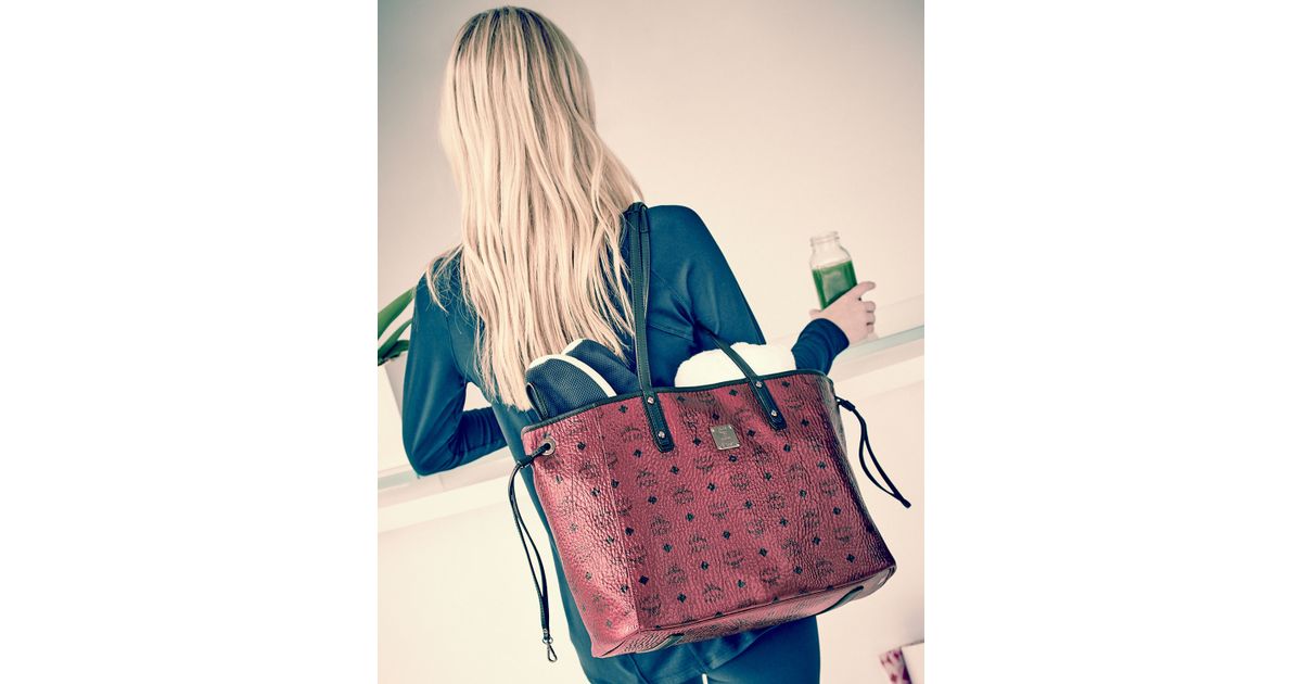 reversible liz shopper in visetos