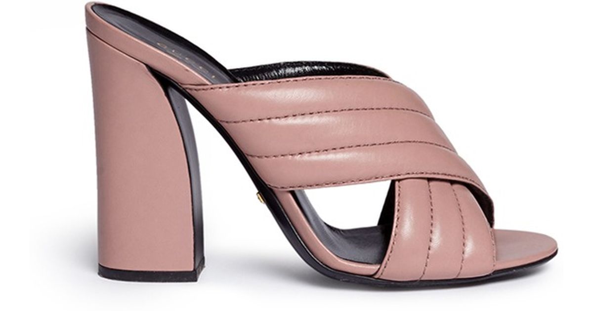 gucci criss cross sandal