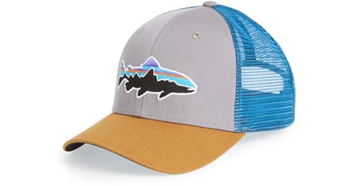 patagonia fitz roy trout trucker hat