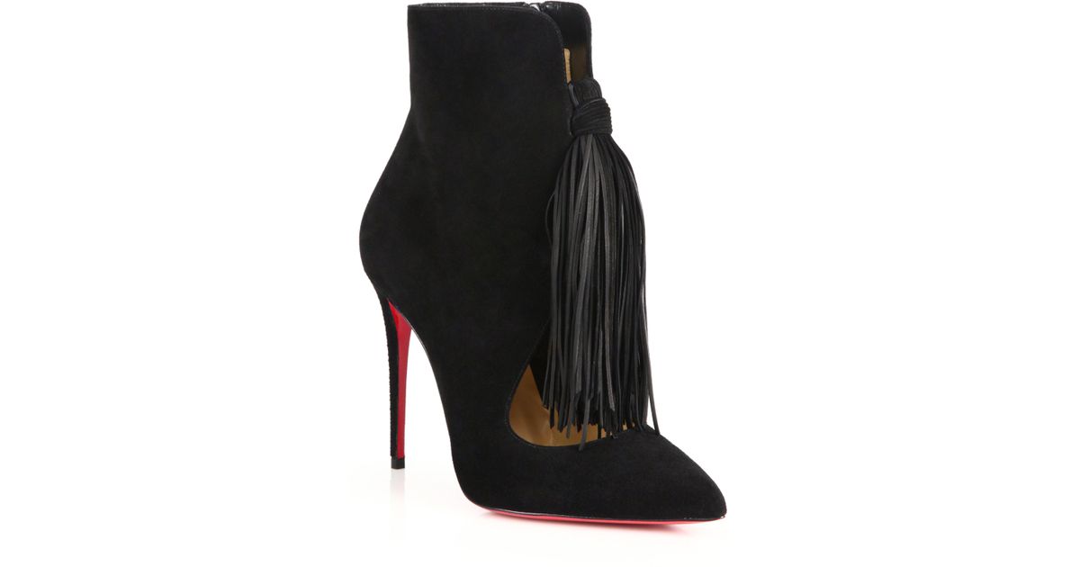 OUTFIT: Christian Louboutin Ottocarl Booties in Black