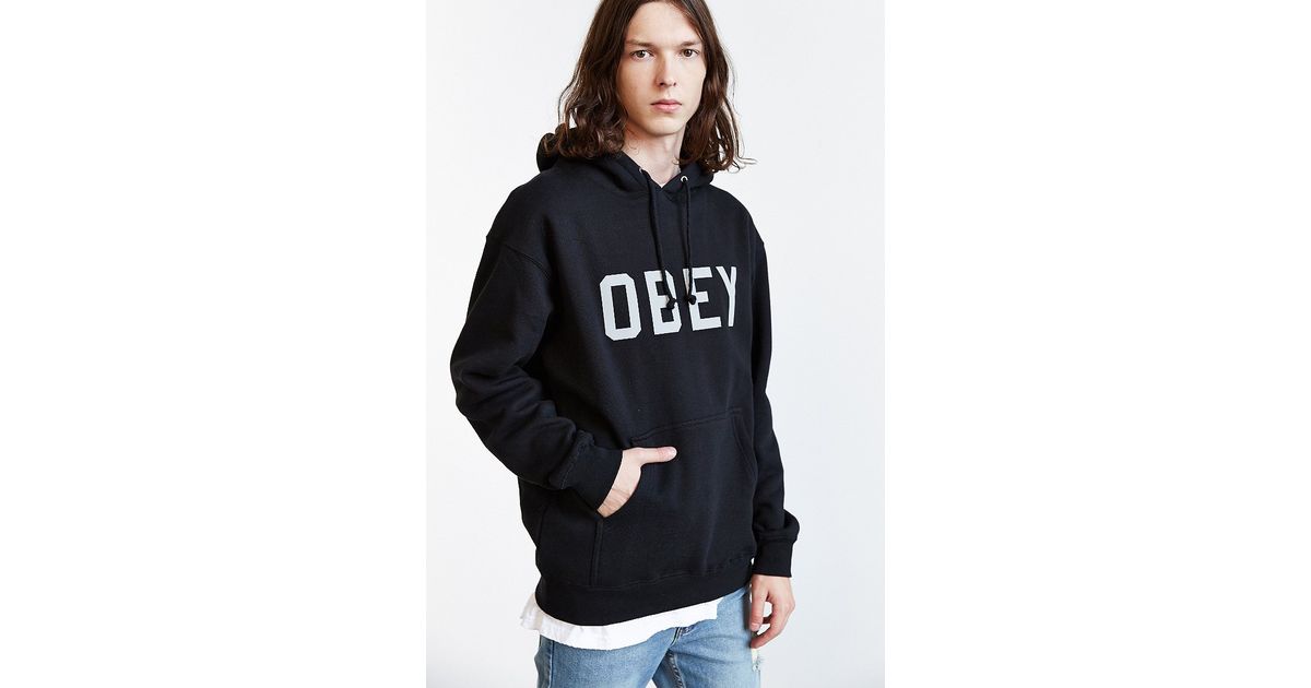 obey collegiate hoodie
