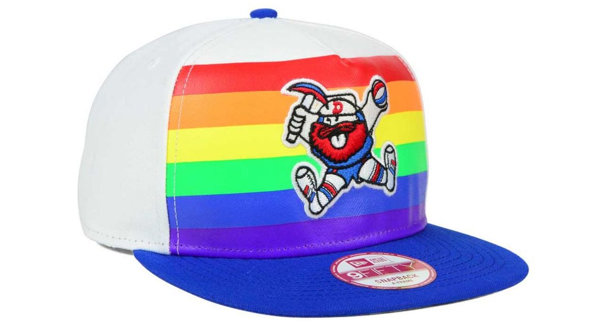 KTZ Synthetic Denver Nuggets Logo Mural Snap 9fifty Cap ...