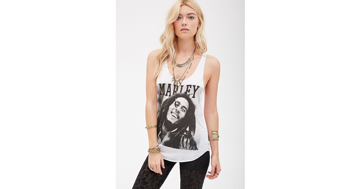 bob marley tank top forever 21