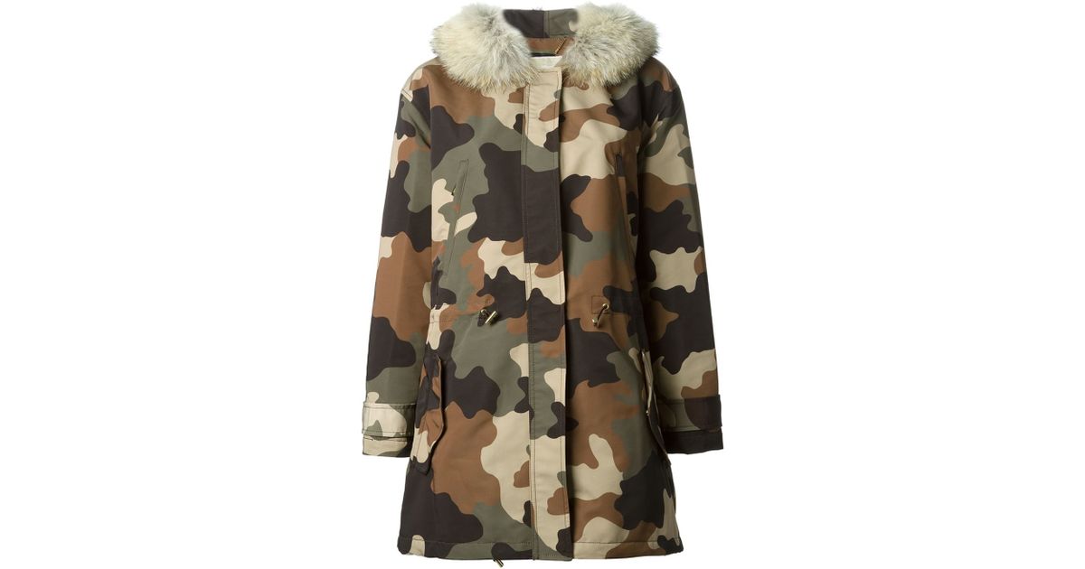 michael kors camo jacket