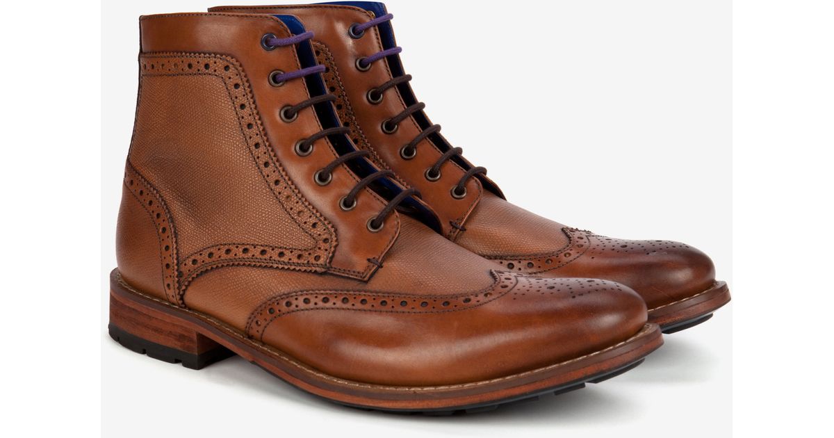 ted baker wingtip boots