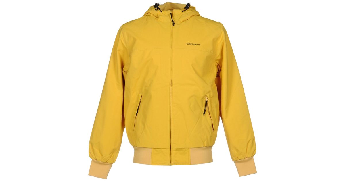 Carhartt Synthetic Jacket in Yellow for Men | Lyst