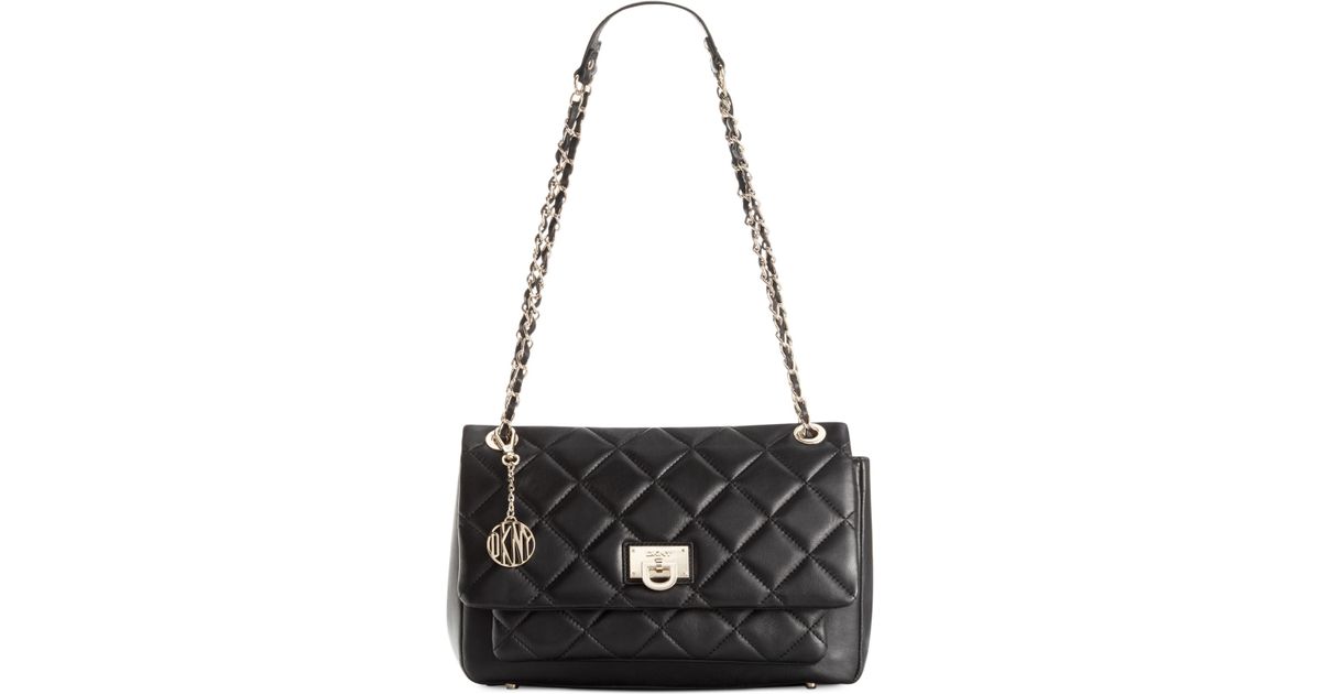 dkny nappa quilted bag