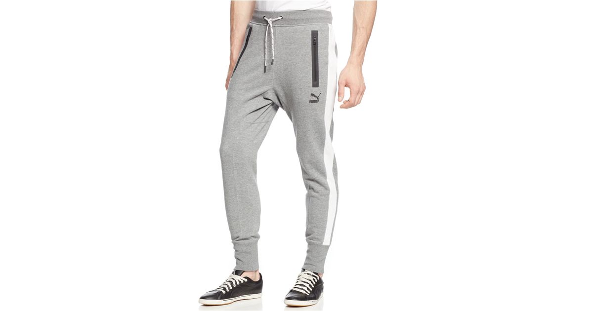 puma french terry pants