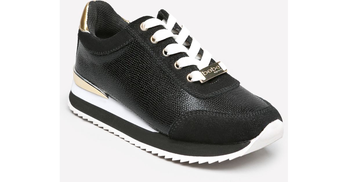 bebe black shoes