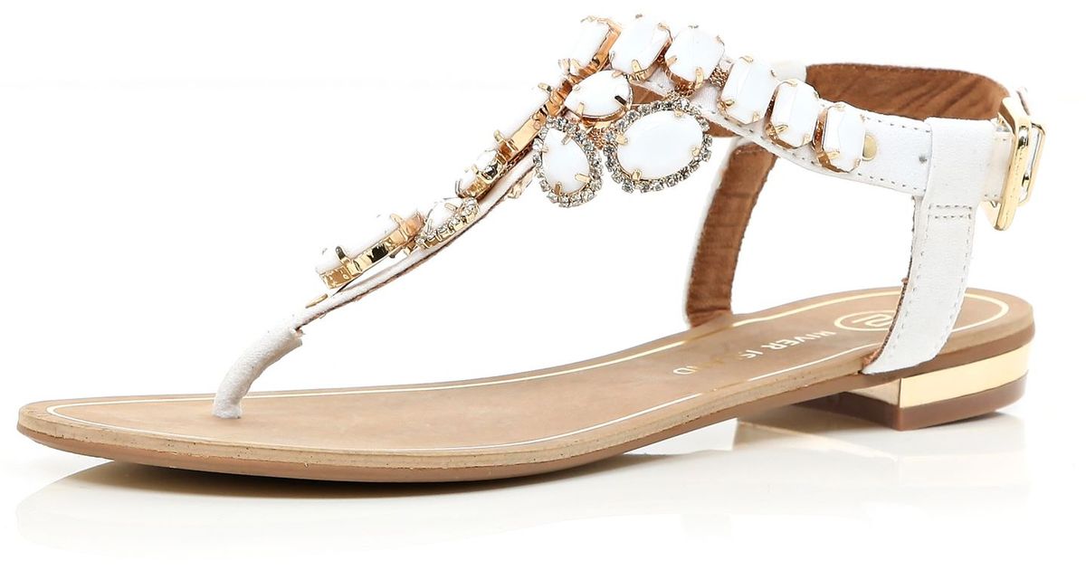 Gemstone t online strap sandals