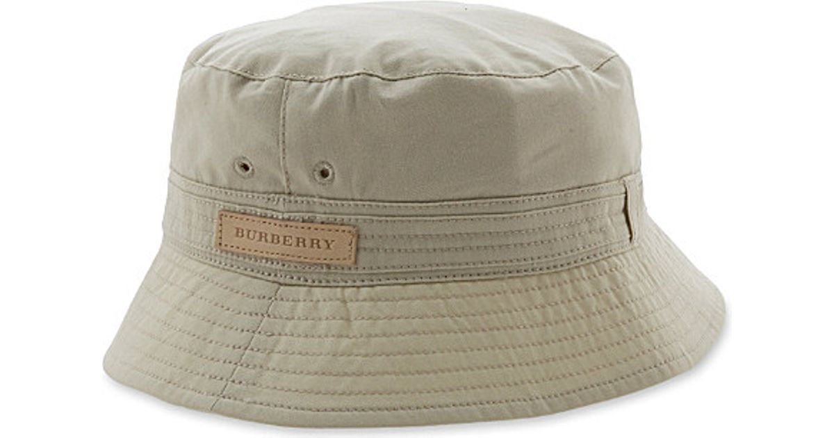 burberry bucket hat mens