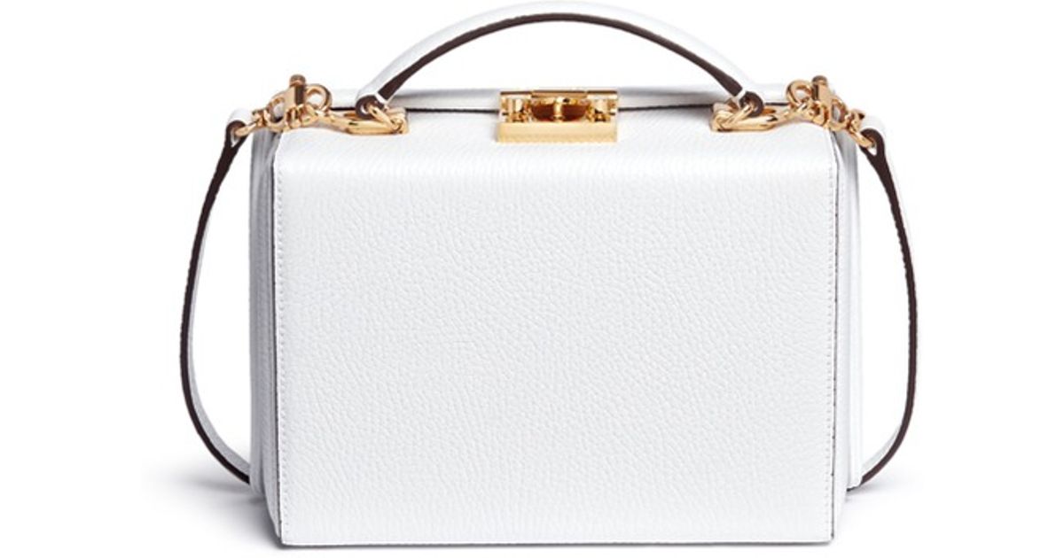 mark cross white bag