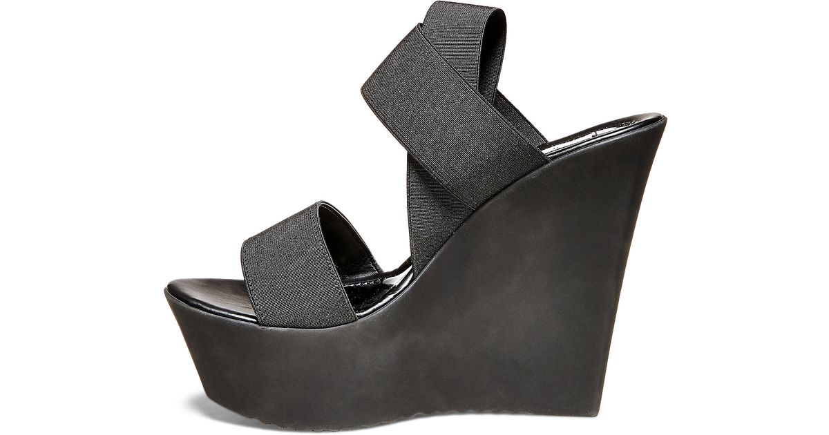 steve madden elastic wedges