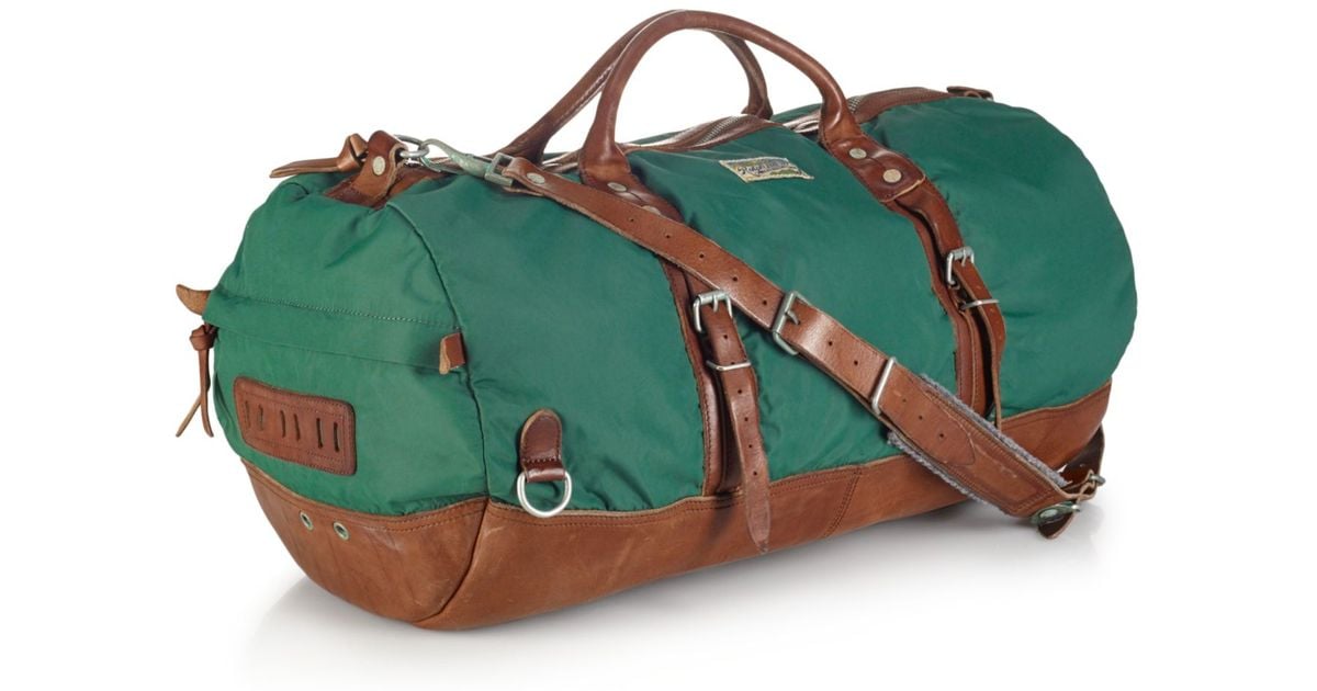 polo ralph lauren duffle bag green