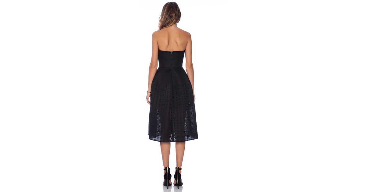 nicholas mesh ball dress