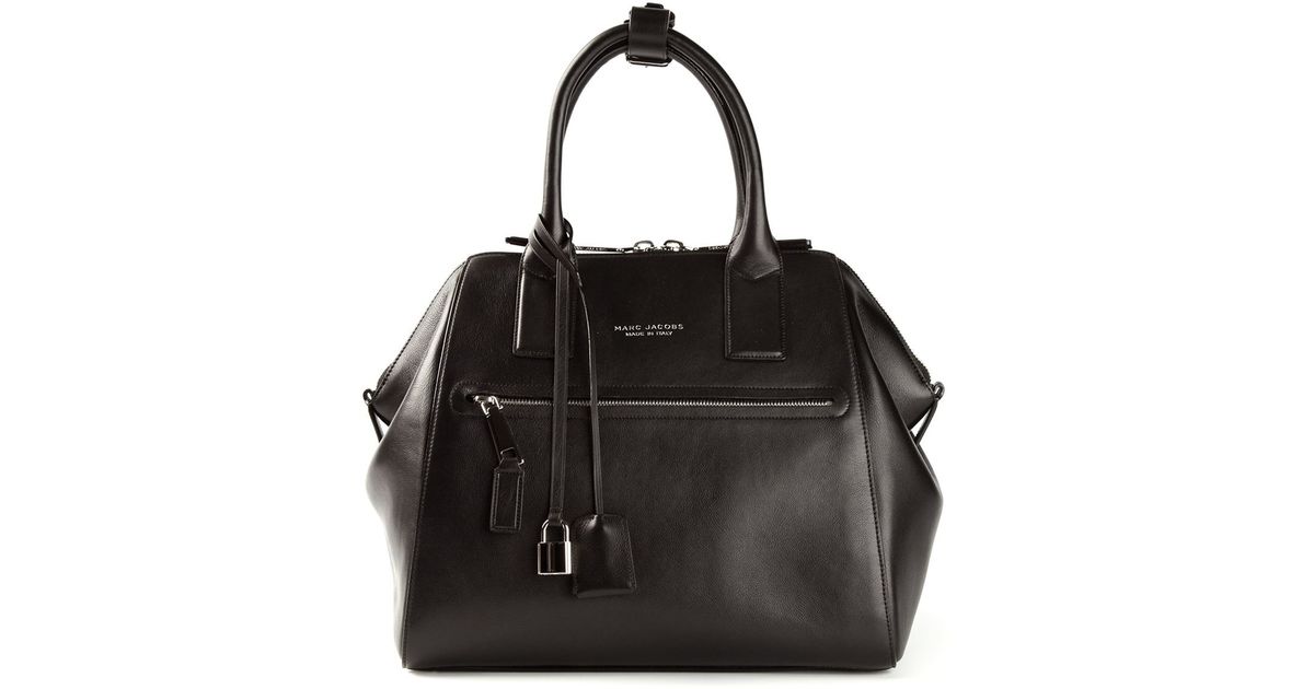 Marc Jacobs Large 'Incognito' Tote Bag in Black | Lyst