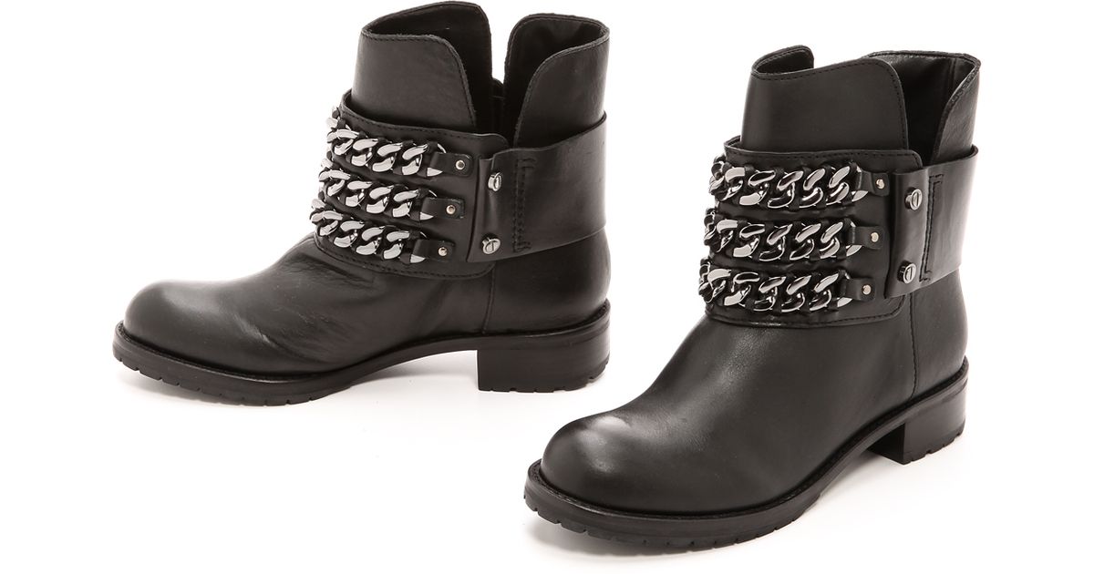 dkny biker boots