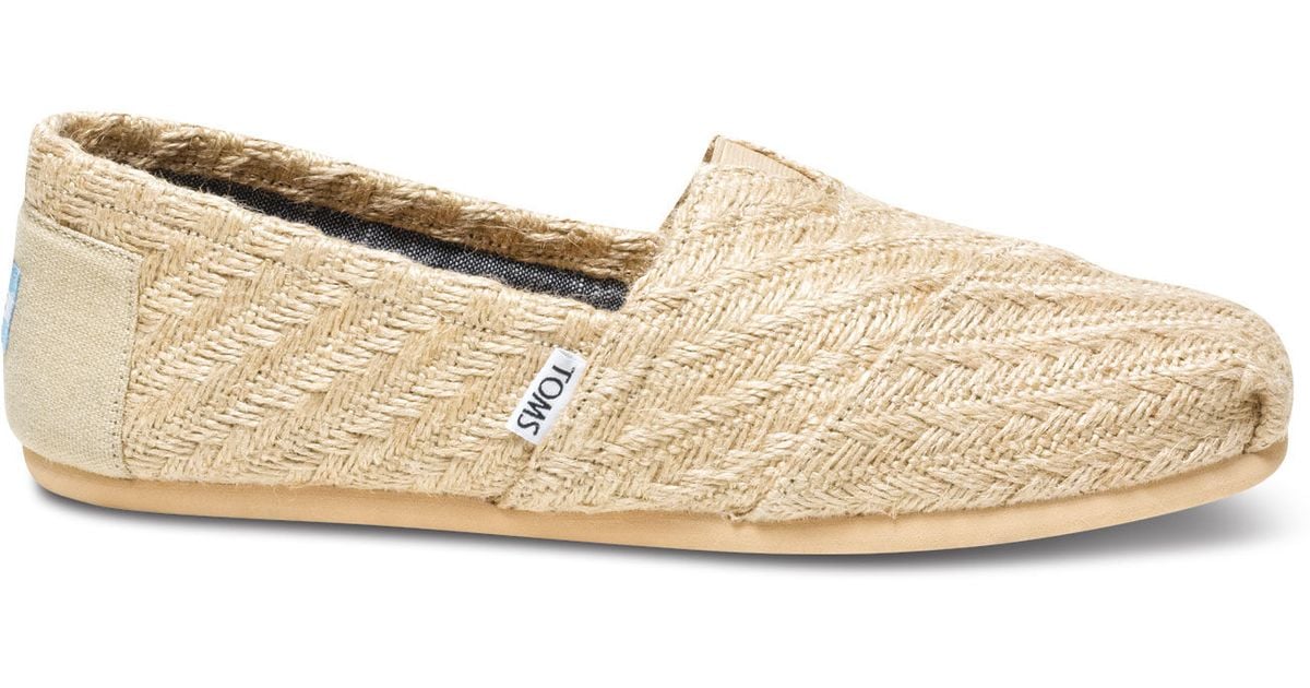 burlap toms mens