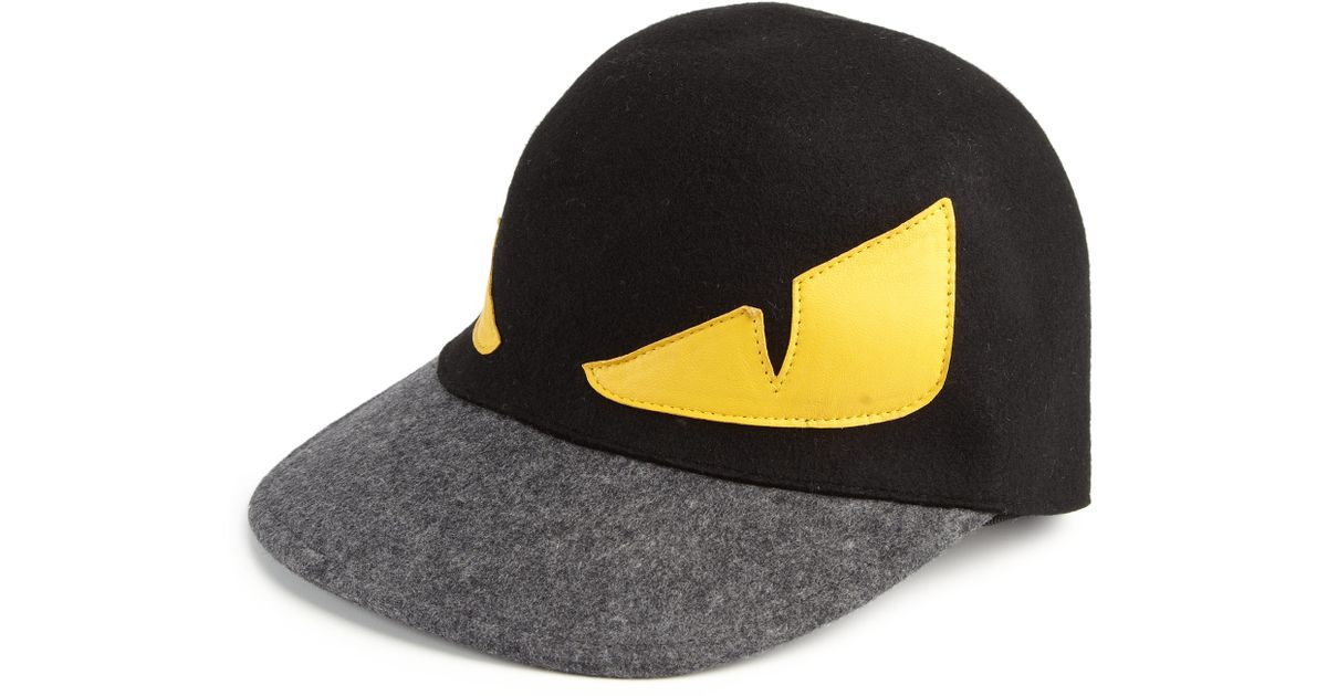 fendi baseball cap eyes