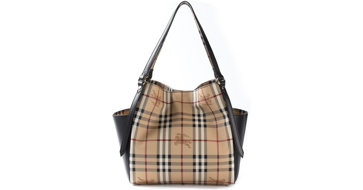 Burberry Canterbury Check Bag in Brown -