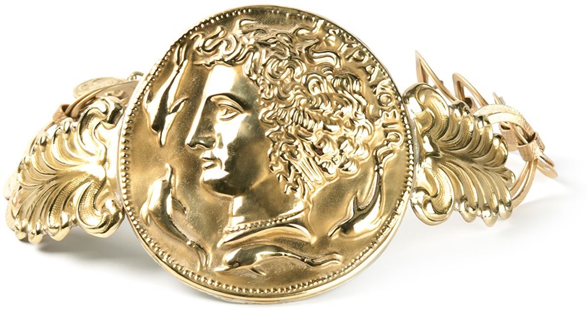 roman coin bracelet