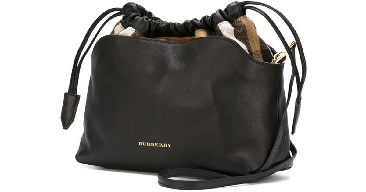 burberry drawstring bag