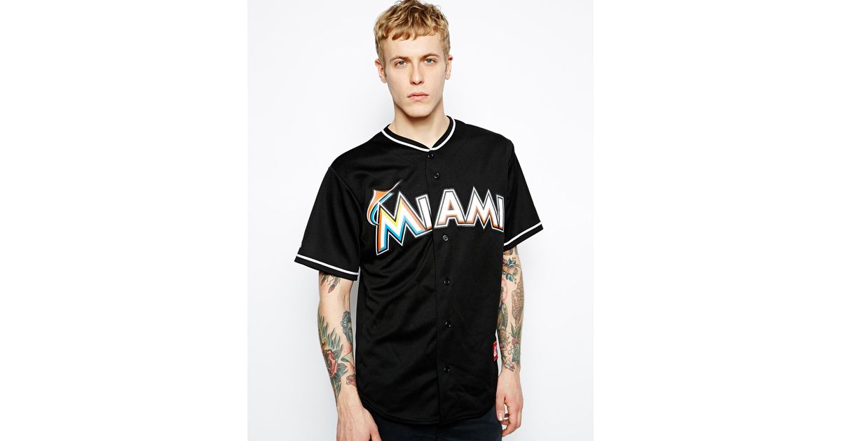 marlins baseball jersey