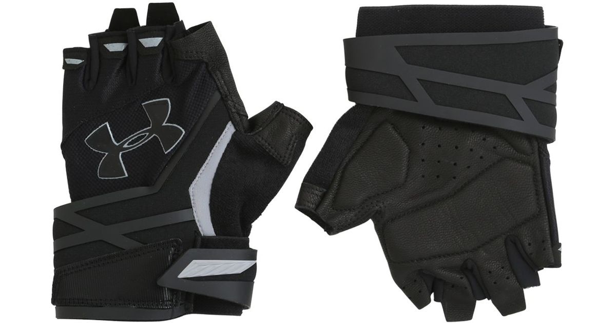 under armour fingerless gloves