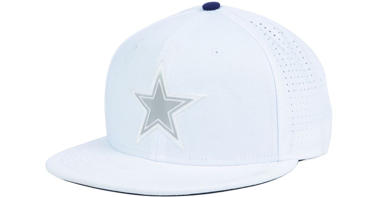 dallas cowboys white cap