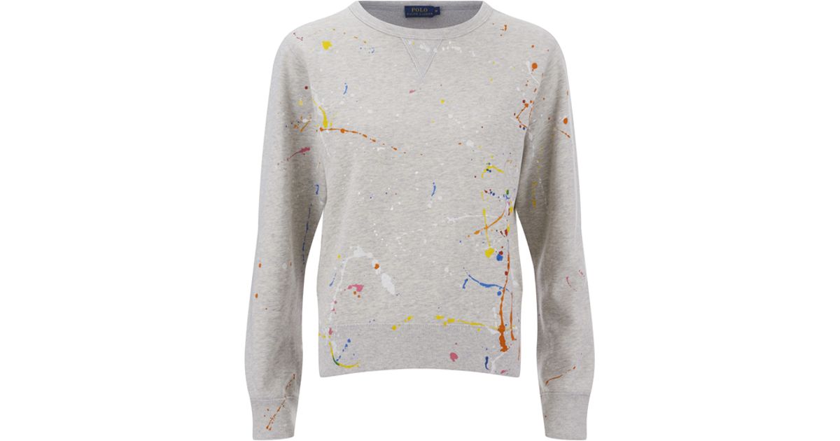 paint splatter ralph lauren