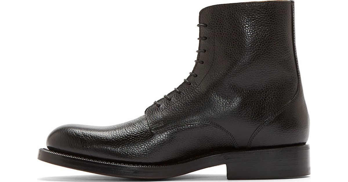 raf simons combat boots