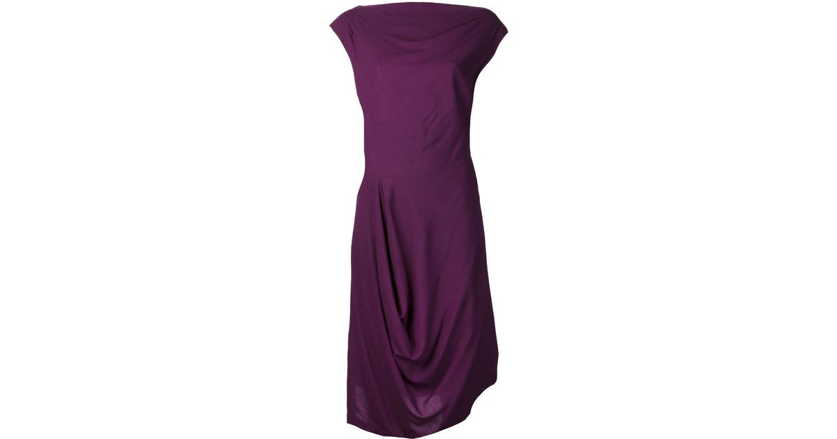 Vivienne Westwood Anglomania Prophecy Dress in Pink & Purple (Purple ...