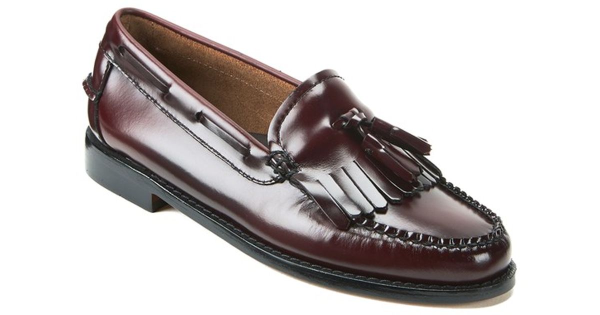bass women's driving mocs