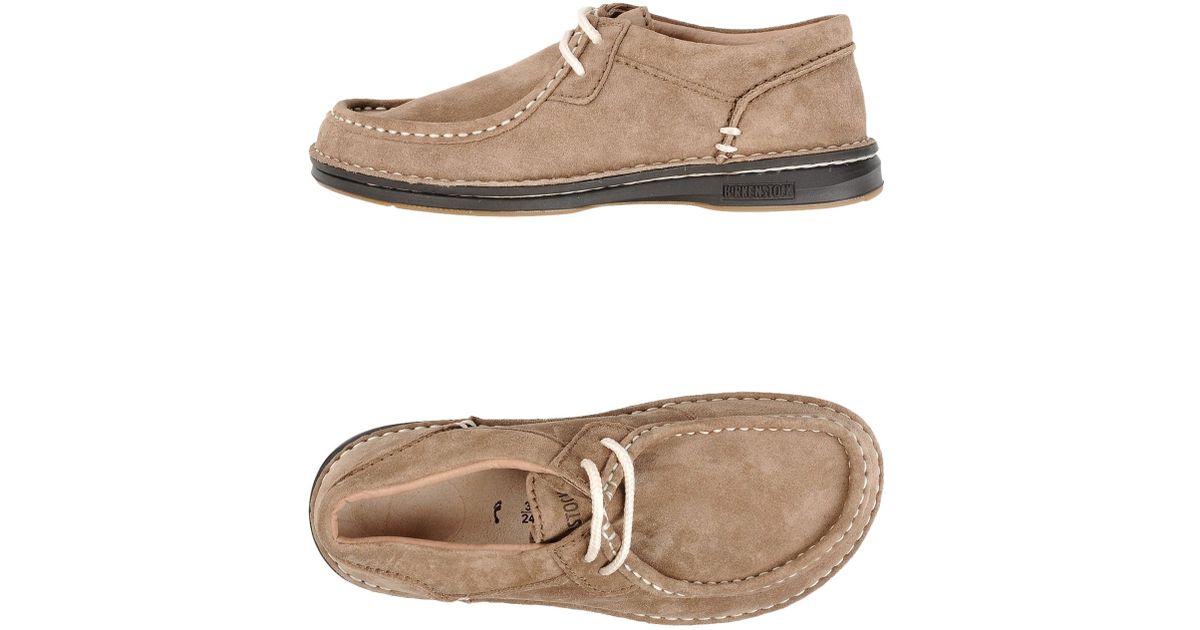 birkenstock lace up shoes