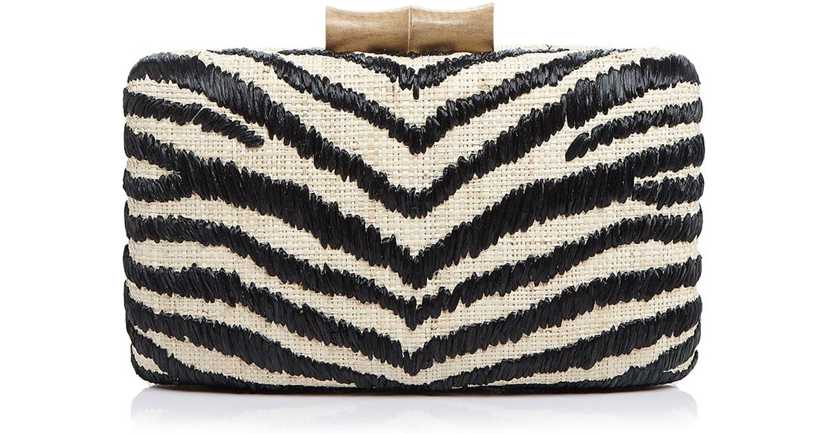 zebra print clutch