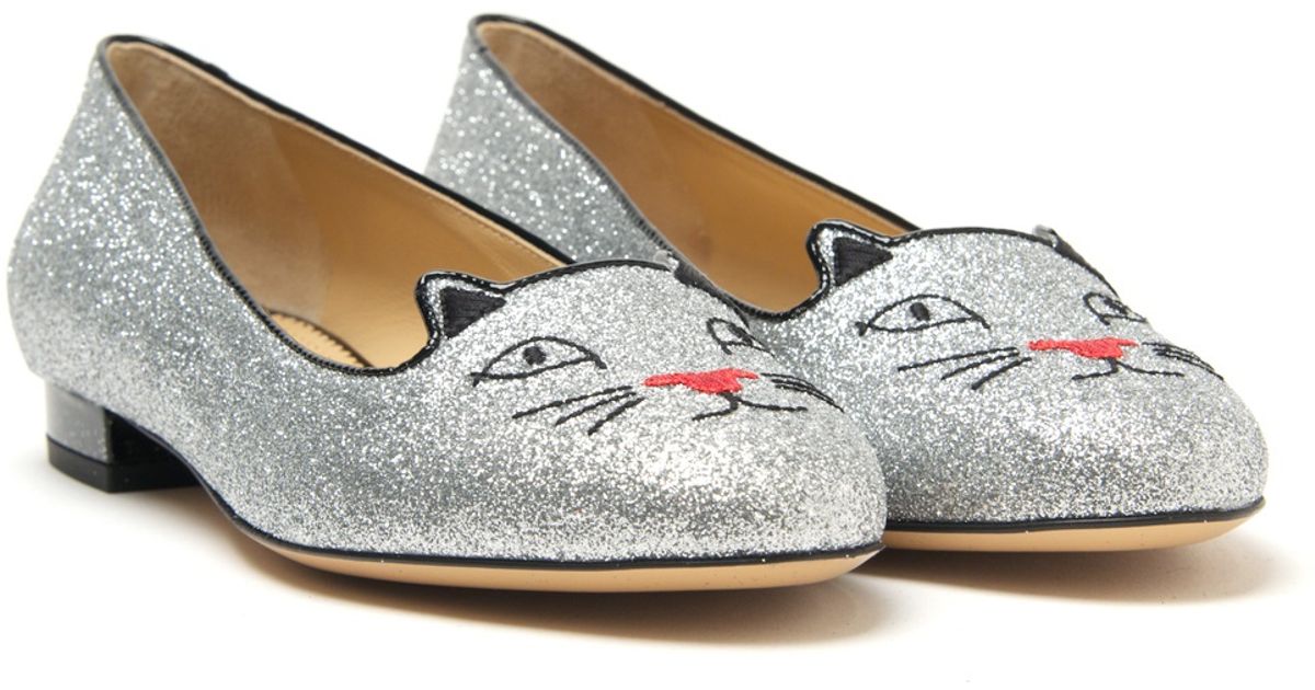 charlotte olympia kitty loafers