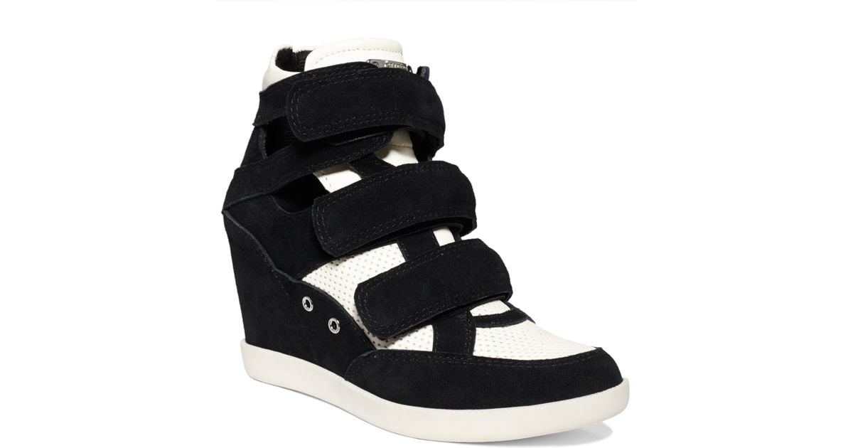 memory platform wedge sneaker