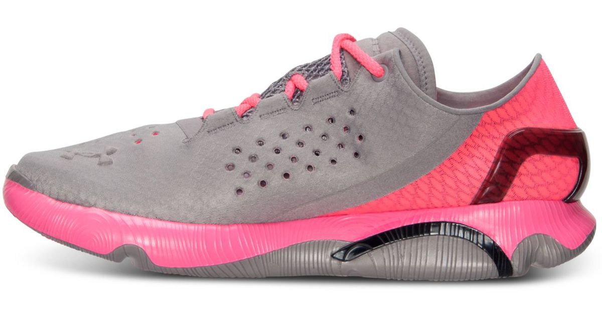 Under Armour Pink Women'S Speedform Apollo Running Sneakers From Finish Line Under Armour Pink Women'S Speedform Apollo Running Sneakers From Finish Line