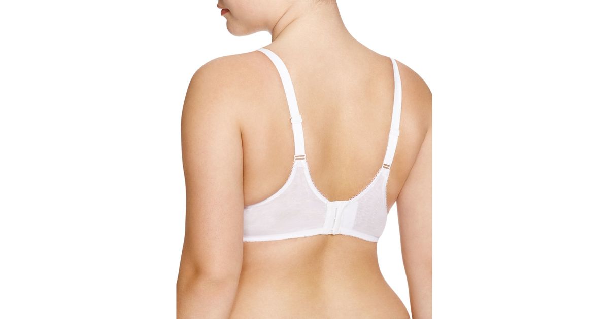 Wacoal Full Figure Retro Chic Contour Bra #853186 in White | Lyst