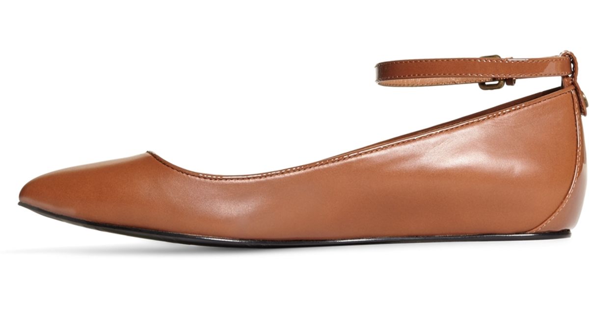 brown ballet shoes