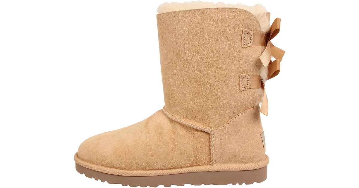 ugg mini bailey bow beige