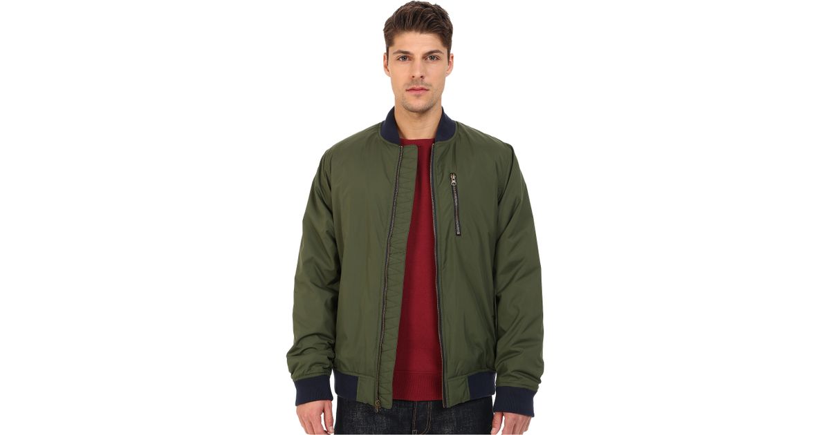 vans barlowe bomber jacket