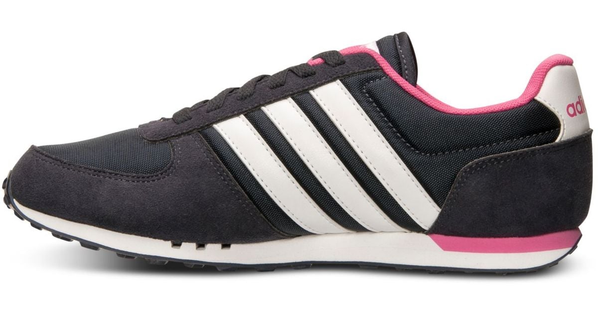 adidas Women's Neo City Racer Casual Sneakers From Finish Line in Black -  Lyst