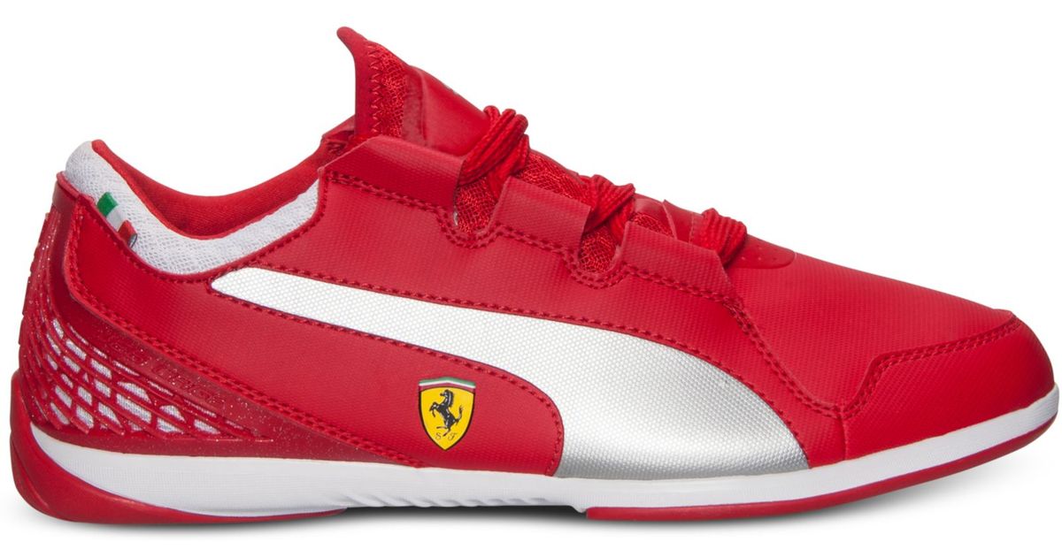 puma ferrari shoes for men red