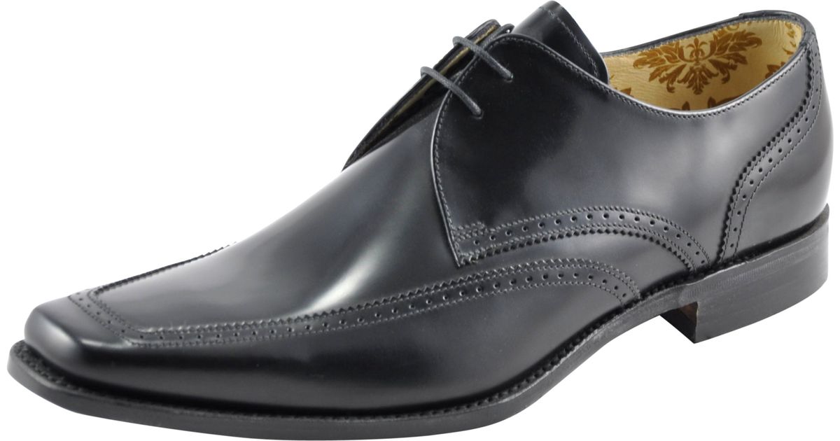 Loake Leather Harrison Designer Shoe in Black for Men - Lyst