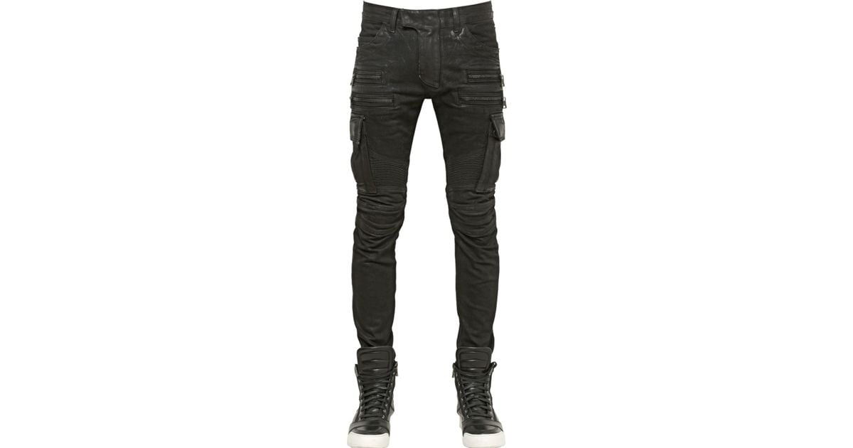 balmain cargo pants