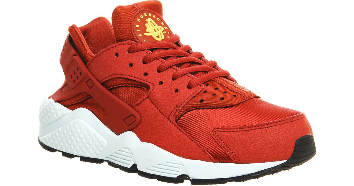 turf orange huarache