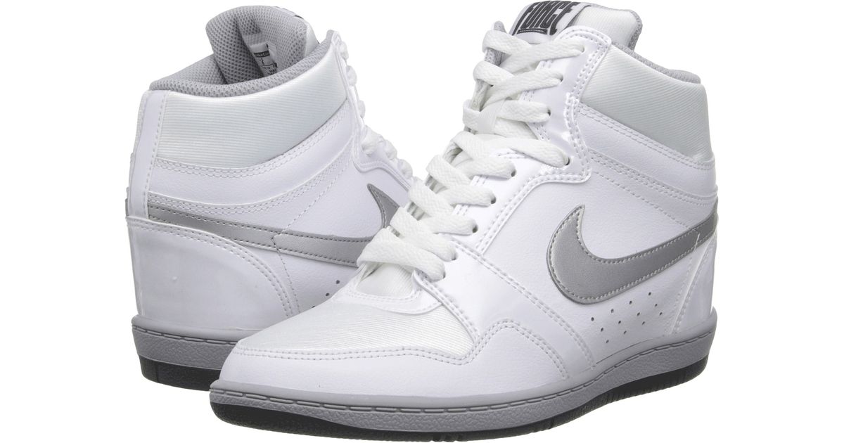 nike force sky high sneaker wedge