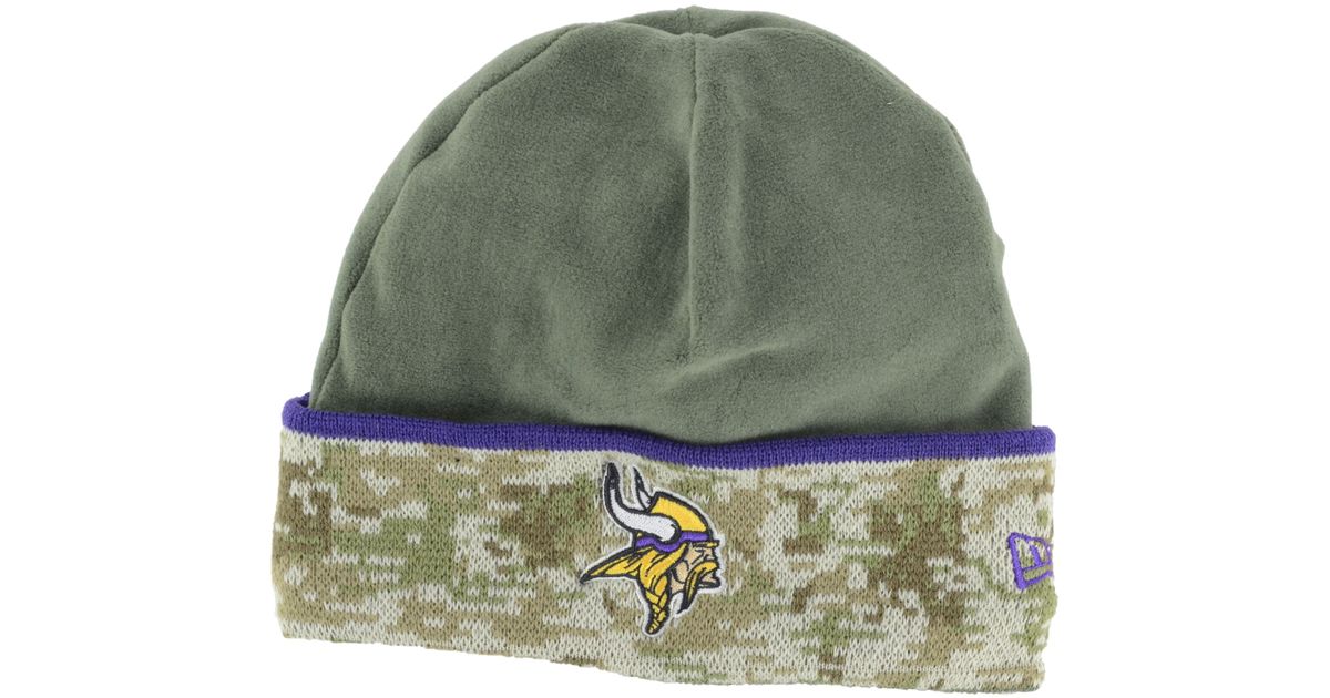 vikings salute to service hat